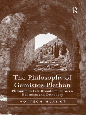 cover image of The Philosophy of Gemistos Plethon